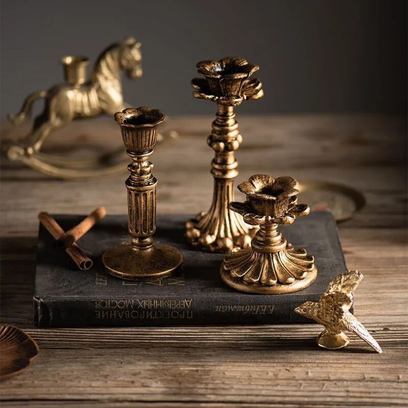 FrenchAntiqueResinRusticGoldCandleHolder_1.jpg